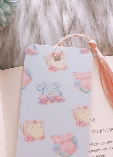 Mice Club Bookmark Blue
