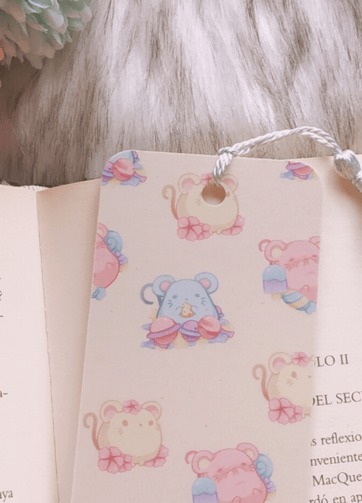 Mice Club Bookmark Yellow