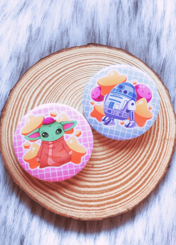 Star Wars Button Pins