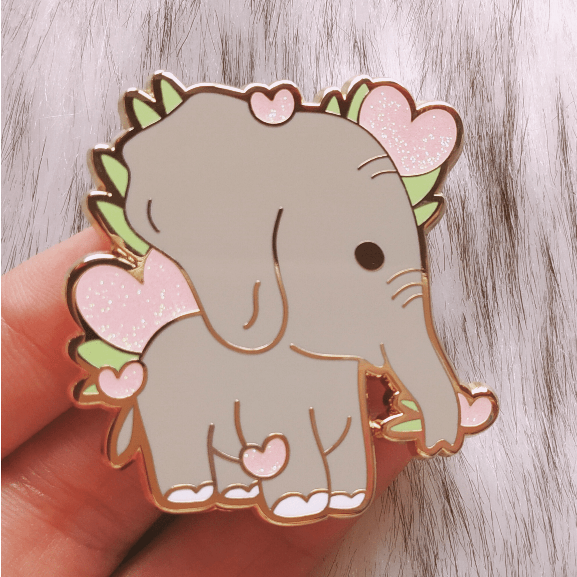 Elephant Hard enamel pin - CHARITY PIN
