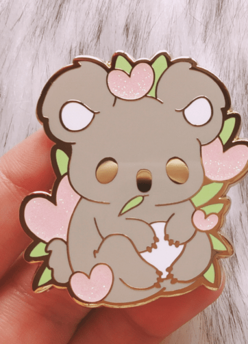 Koala Hard enamel pin - CHARITY PIN