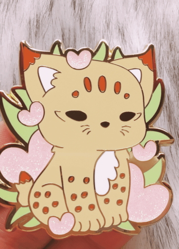 Lynx Hard enamel pin - CHARITY PIN