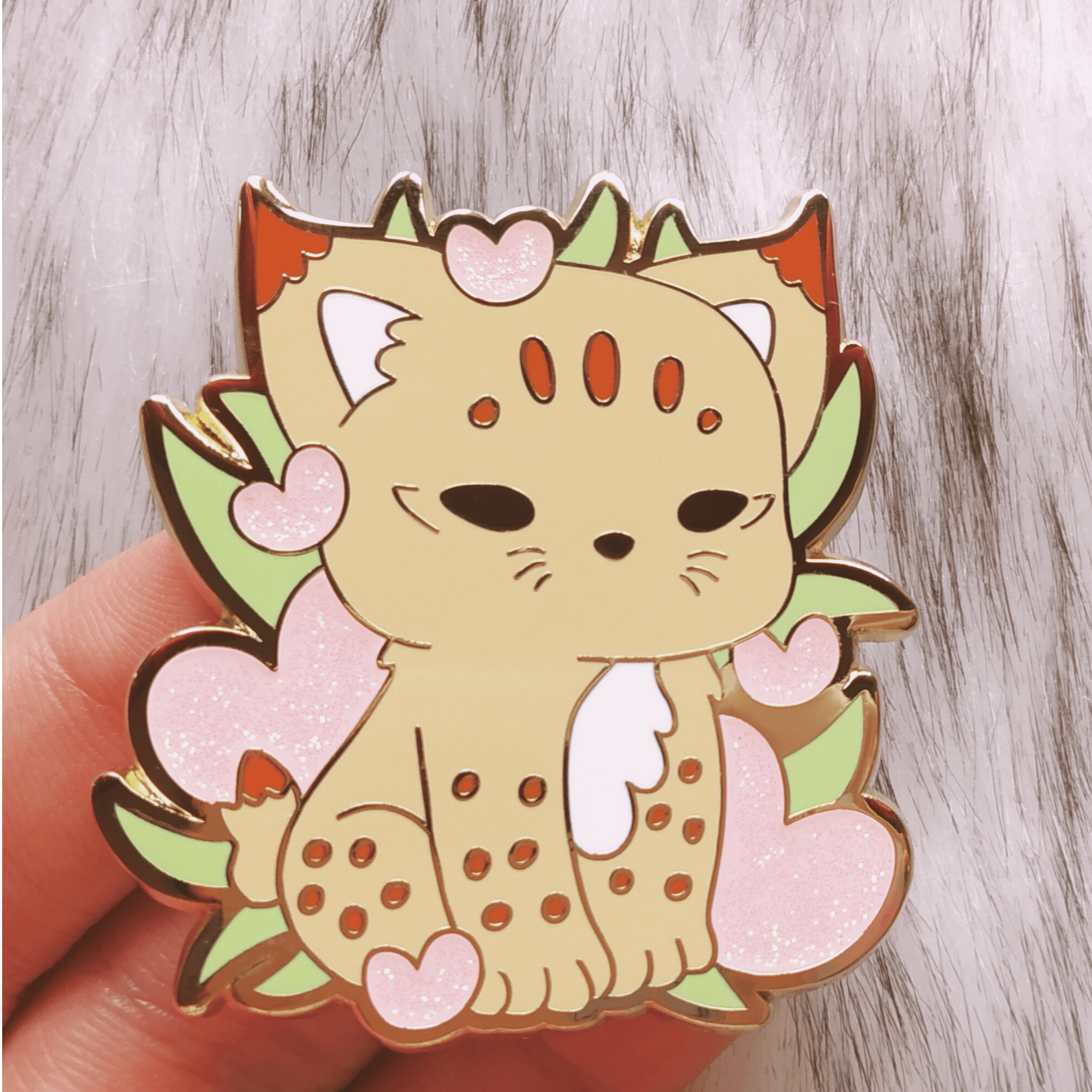 Lynx Hard enamel pin - CHARITY PIN