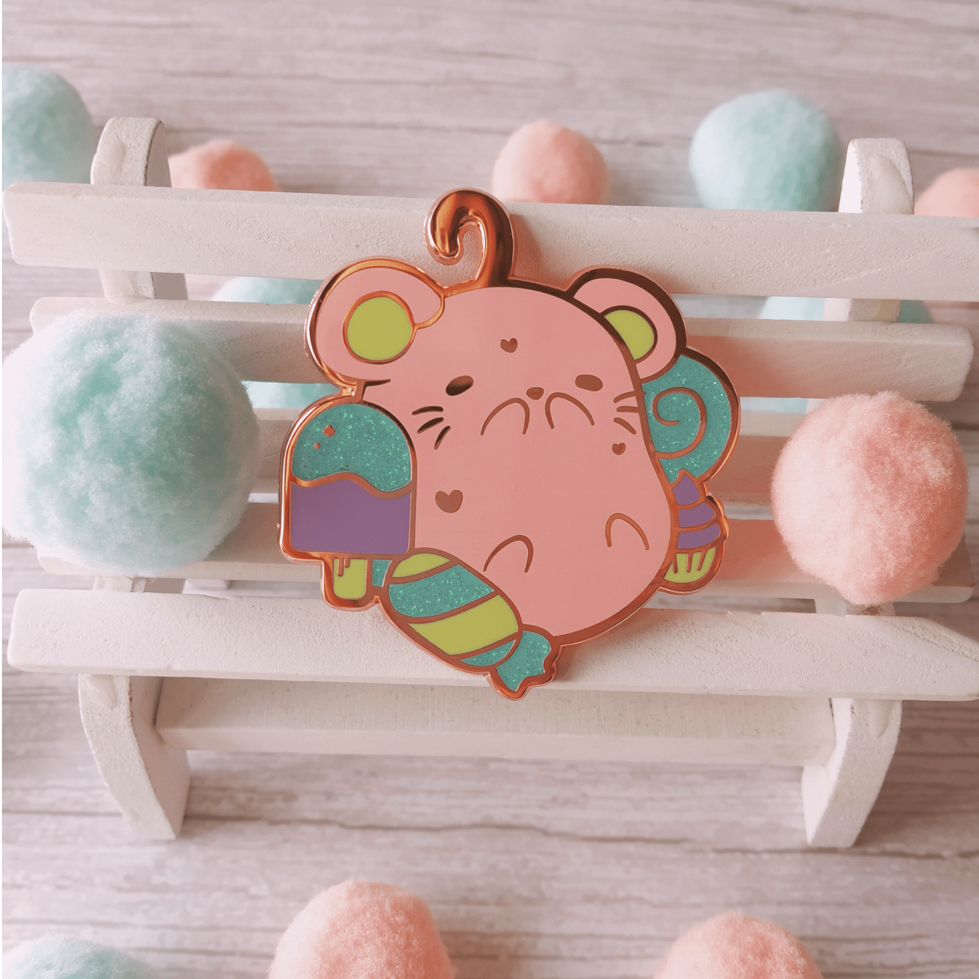Dulce Mice Club Hard enamel pin