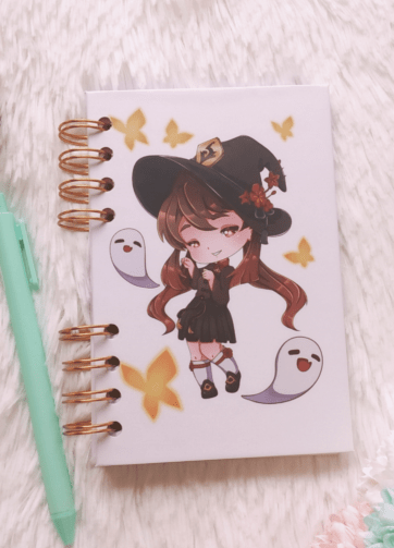 Hu Tao A6 Notebook