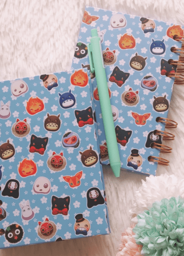 Kawaii Anime A6 Notebook