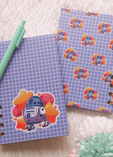 R2D2 A6 Notebook