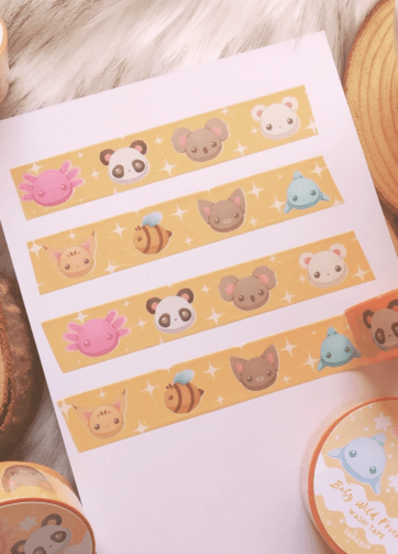 Baby Wild Friends Washi tape