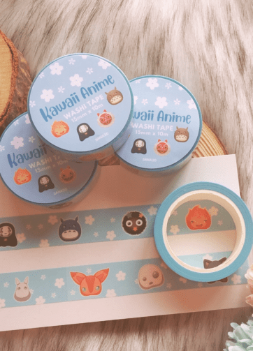 Kawaii Anime Washi tape