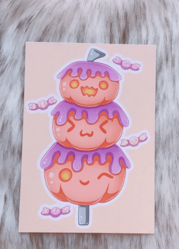 Dangoween A6 Print - Pearl Paper