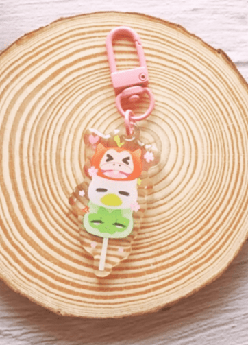 Dangomon Keychain