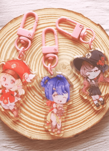 Genshin Impact Keychains