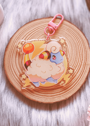 Mareep Keychain
